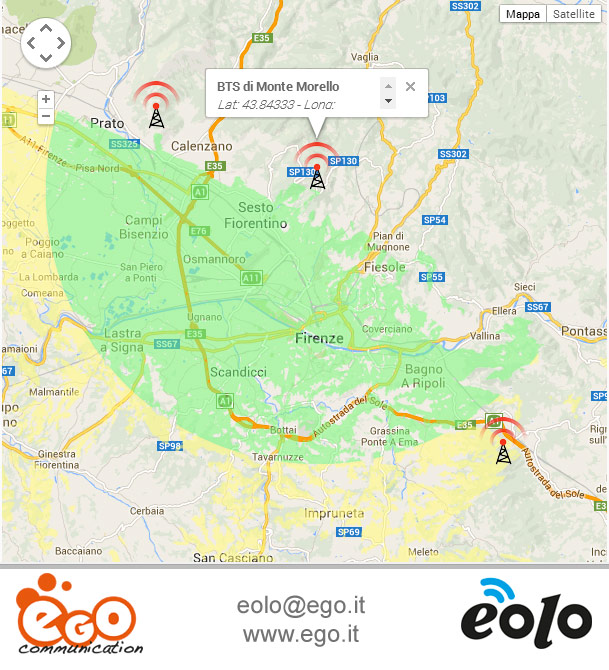 copertura internet EOLO firenze