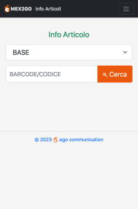 info articoliMEX2GO